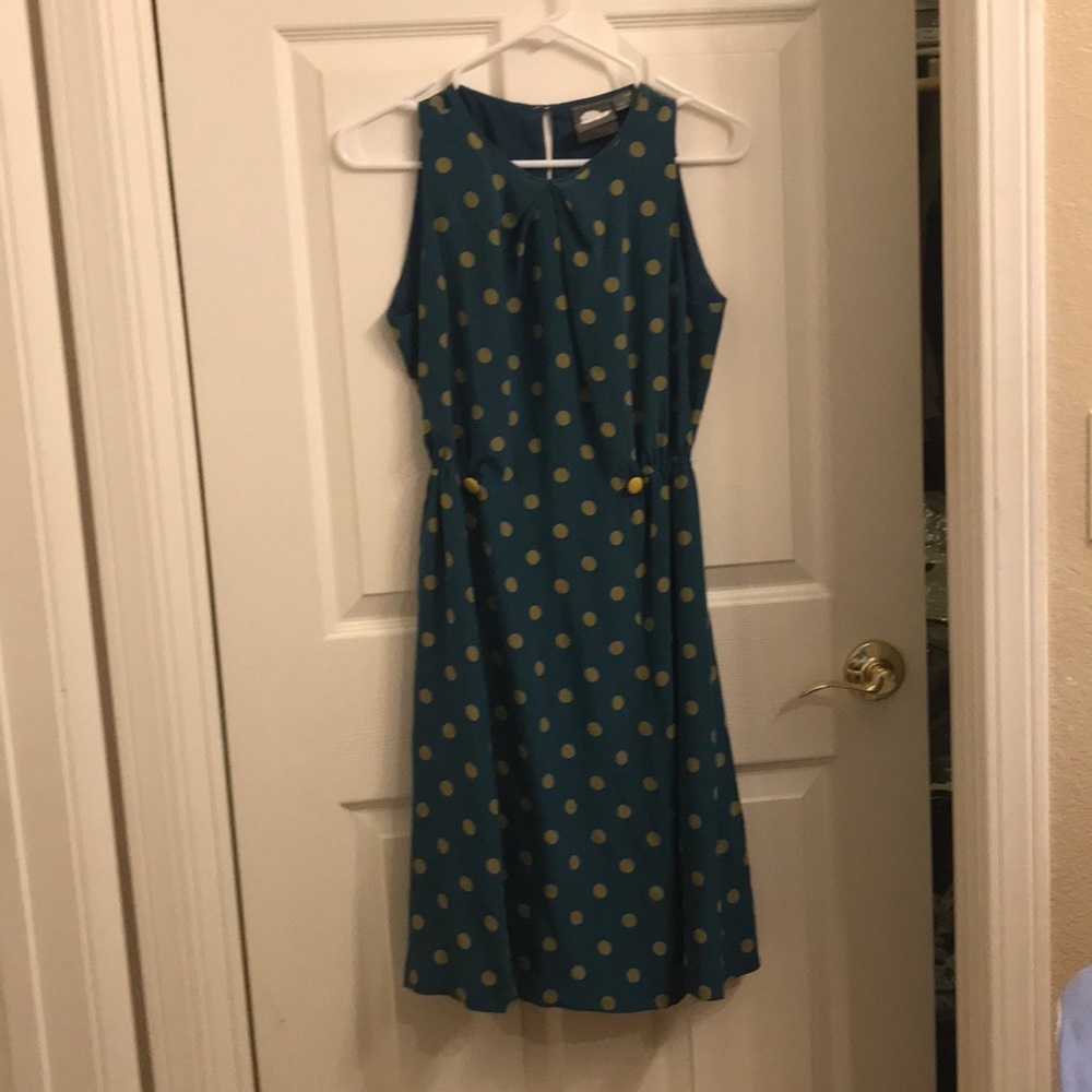 Anthropologie Girls from Savoy silk dress